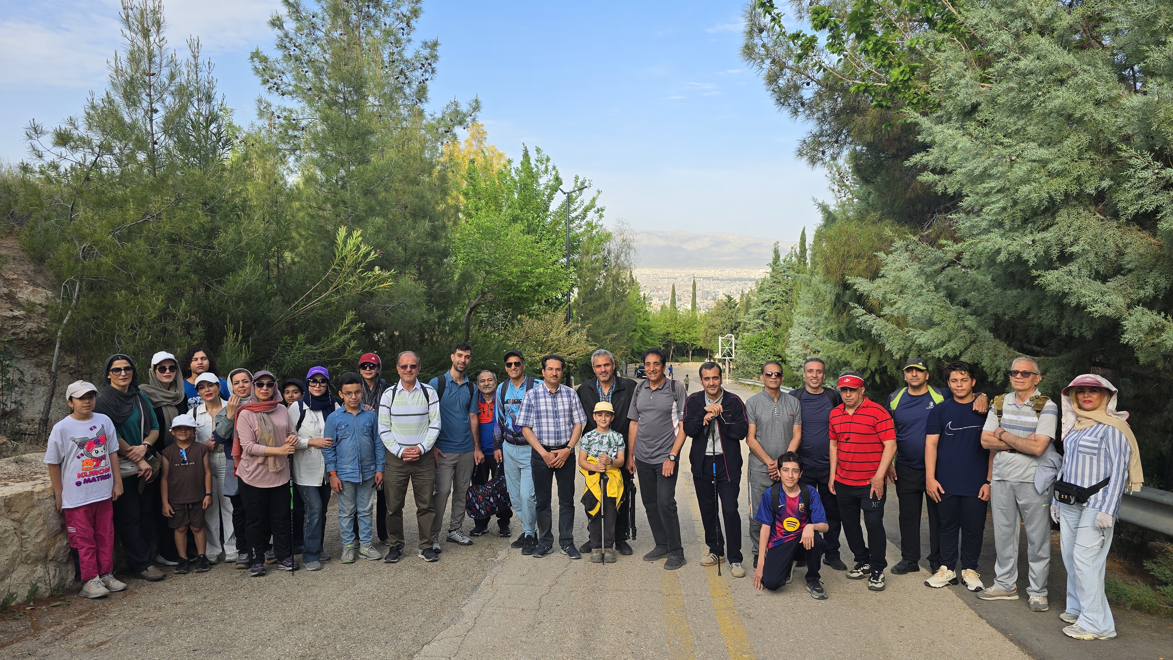 برگزاری برنامه کوهپیمایی به من