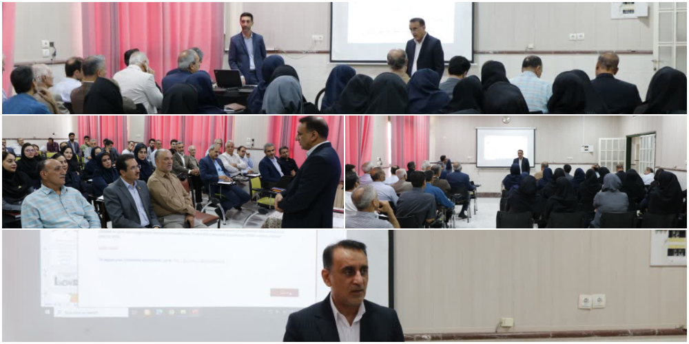 جلسه کادر اداری مجتمع آموزشی ف